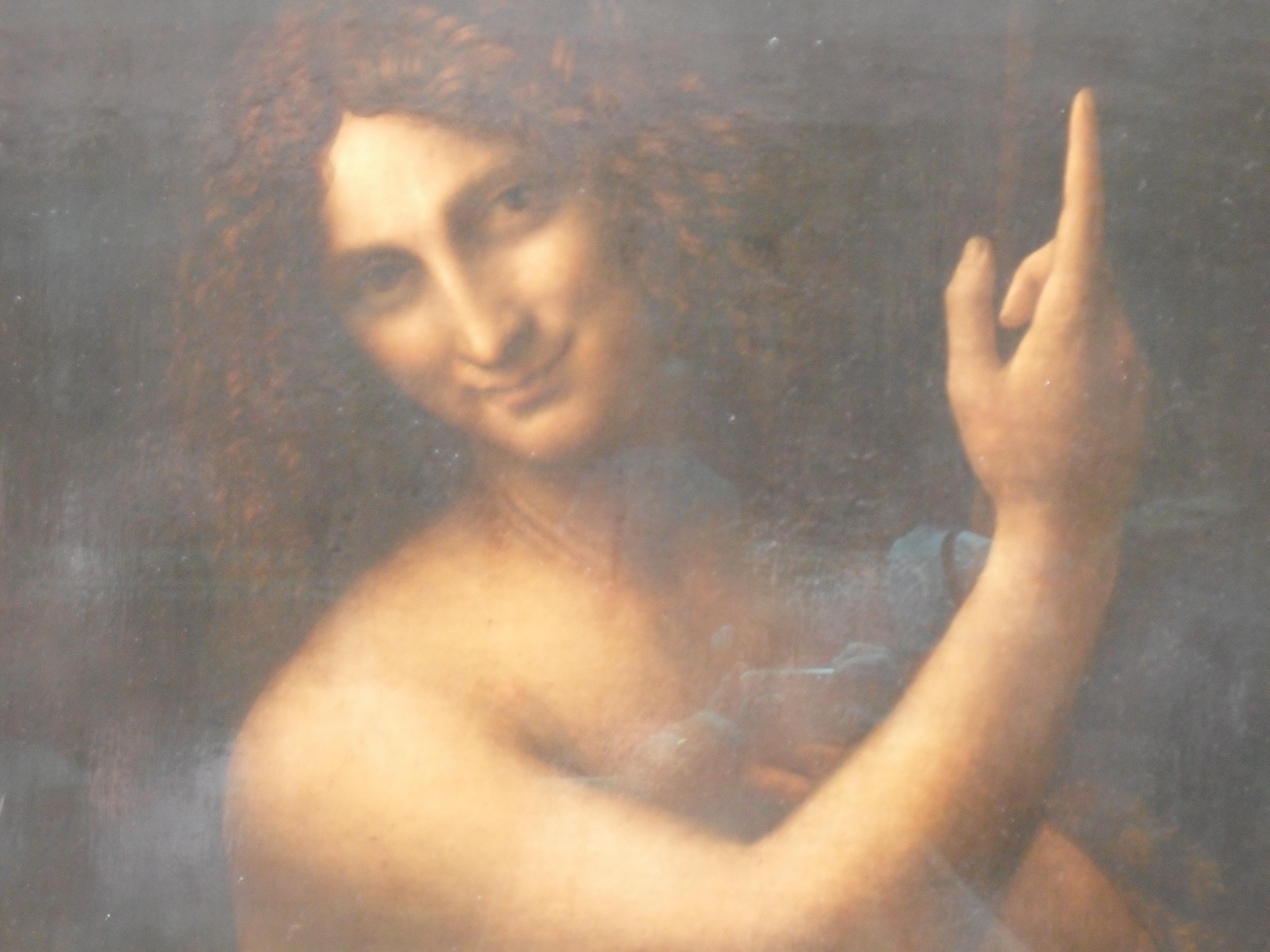 John the Baptist by Leonardo da Vinci, The Louvre